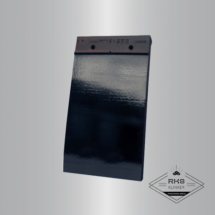 Керамическая черепица Koramic, Plain Tile Smooth, Black Glazed в Орле